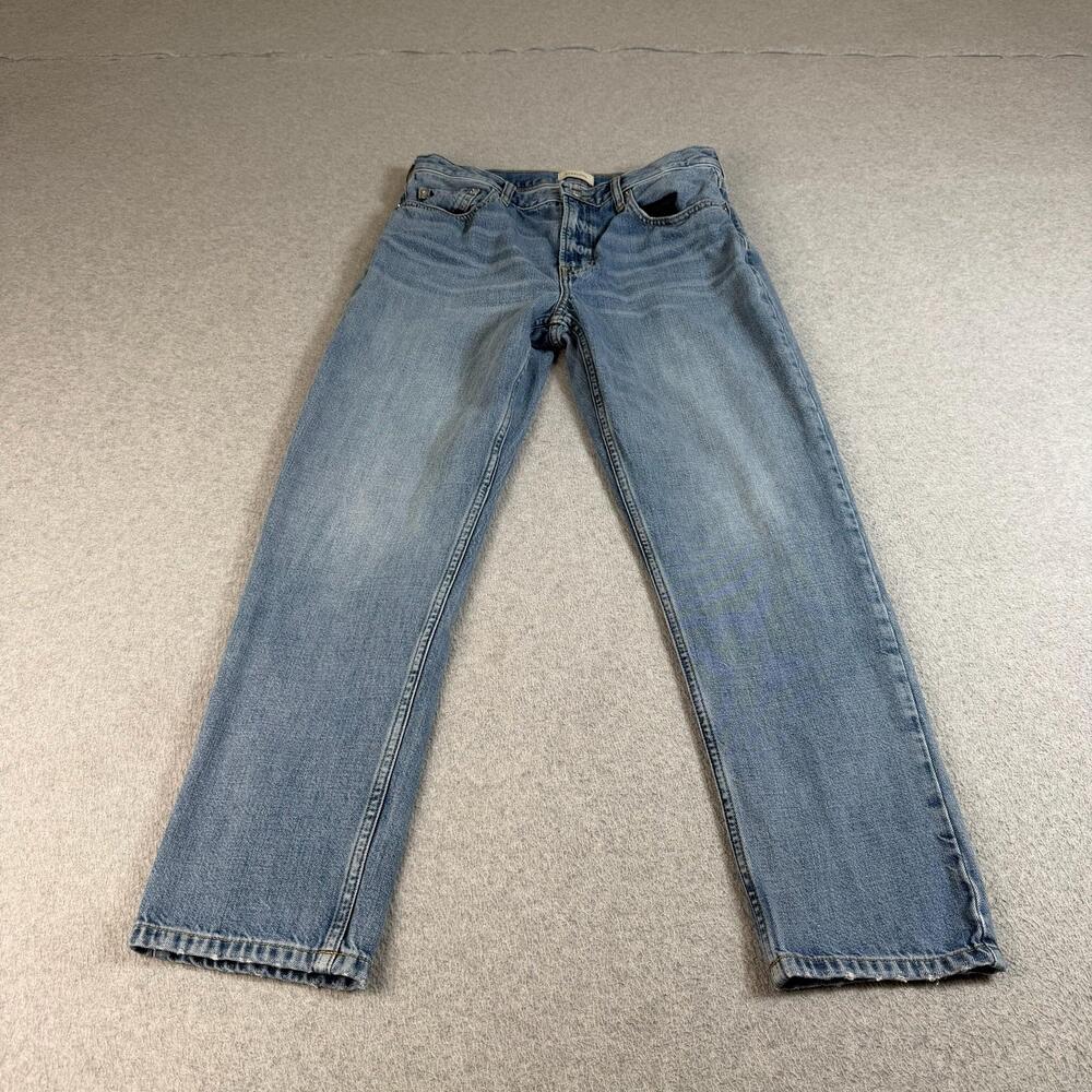 Everlane Jeans Women 29R Blue The Runaround Light Wash Ankle Cropped Denim Pant
